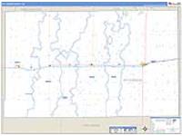 Kit Carson, Co Carrier Route Wall Map